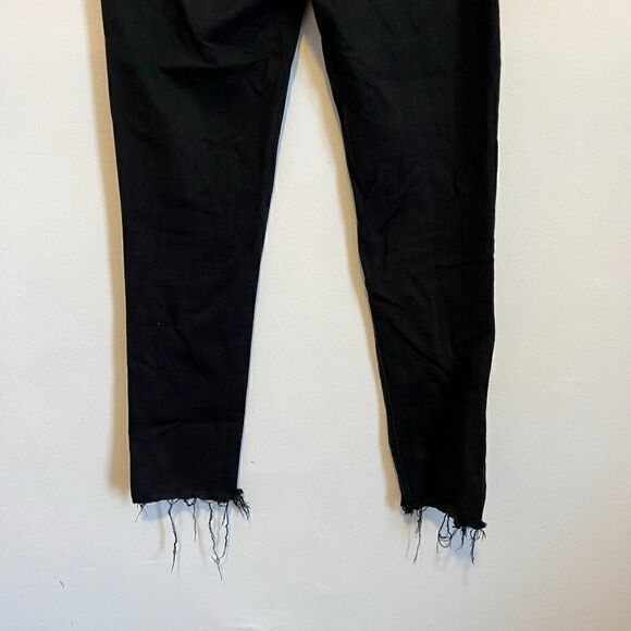 Aritzia Denim Forum The Lola High Rise Skinny Crop Raw Hem Jeans - Picture 7 of 9